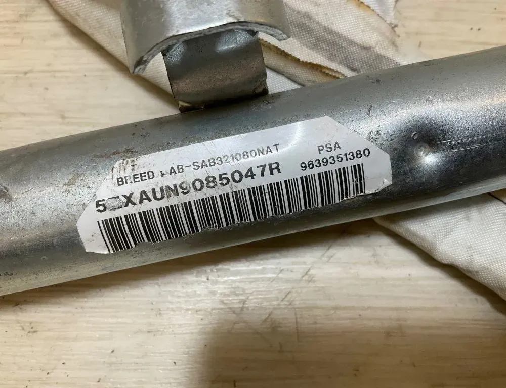 PEUGEOT 307 1 generation (2001-2008) Left Side Roof Airbag SRS 9639351380 33800938