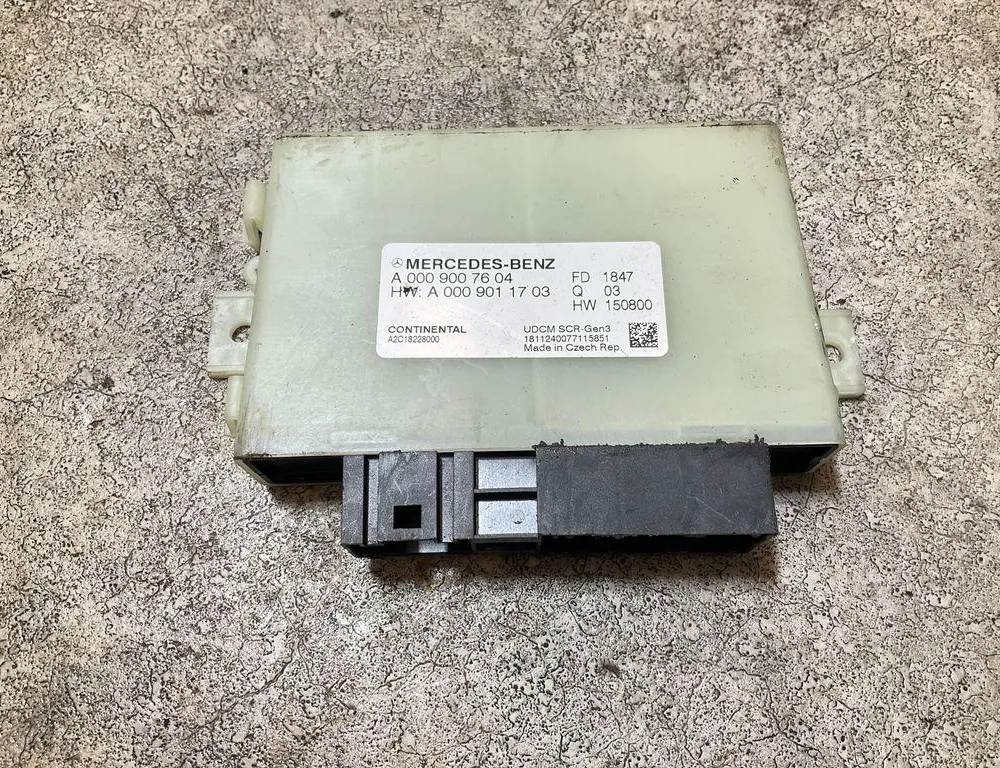 MERCEDES-BENZ Sprinter 3 generation (907/910) (2019-2024) AdBlue vadības bloks A0009011703,A0009007604 33811046