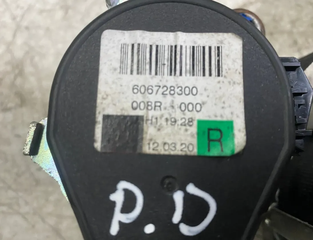 AUDI Q7 4L (2005-2015) Ремни безопасности 606728300 33543191