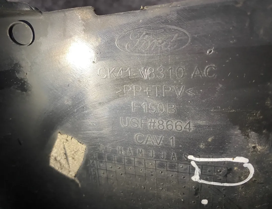 FORD Transit 4 generation (2013-2024) Radiator air diverter CK41V8310AC 33563280