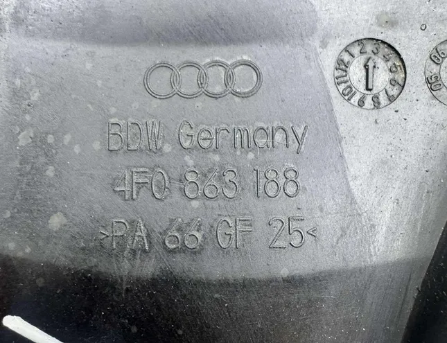 AUDI A6 C6/4F (2004-2011) Защита оси 4F0863188 33387094