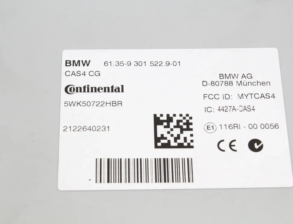 BMW X3 F25 (2010-2017) Engine ECU Set 8574091,9301522 33371181