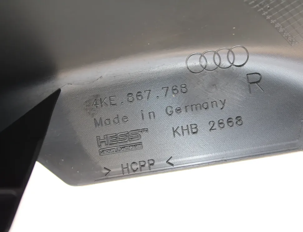 AUDI e-tron 1 generation (2018-2024) Отделка заднего правого порога 4KE867768 33499443