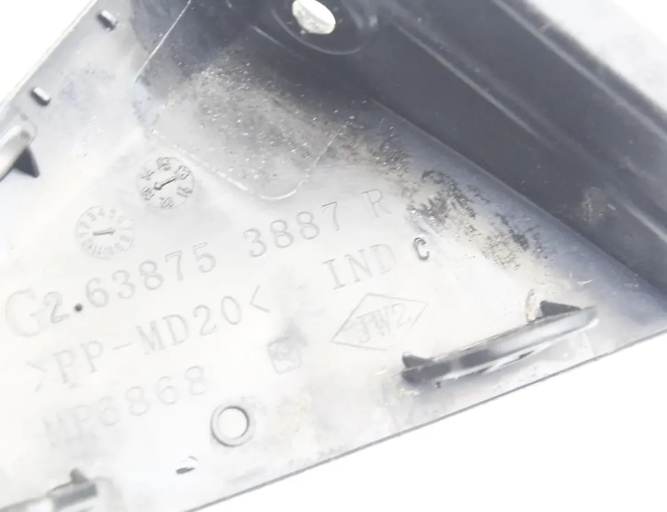 RENAULT Zoe 1 generation (2012-2023) Spārna Nobeigums 638753887R 33564235