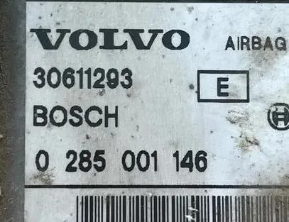 VOLVO S40 1 generation (1996-2004) SRS vadības bloks 30611293 24427467