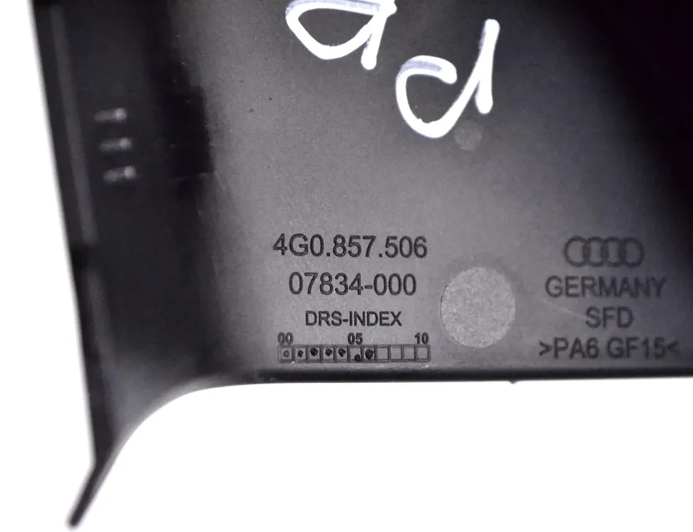 AUDI A6 allroad C7 (2012-2019) Облицовка переднего правого зеркала 4G0857506 14059612