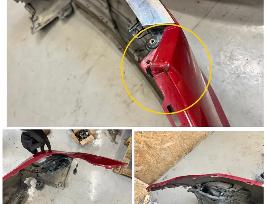 TESLA Model X 1 generation (2015-2024)  Комплект передних частей 34139235