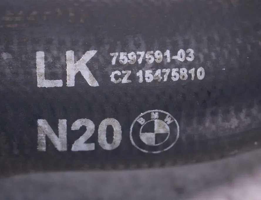 BMW 3 Series F30/F31 (2011-2020) шланг радиатора интеркулера 7597591 33279407