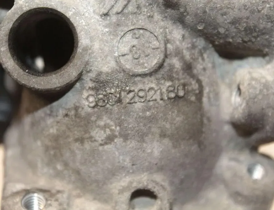 PEUGEOT Expert 3 generation (2017-2023) Воздухозаборная труба 9801292180 33283721