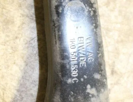 VOLKSWAGEN Eos 1 generation (2006-2020) Aizmugurējā kreisā svira/ričags 1K0501530C 33288616