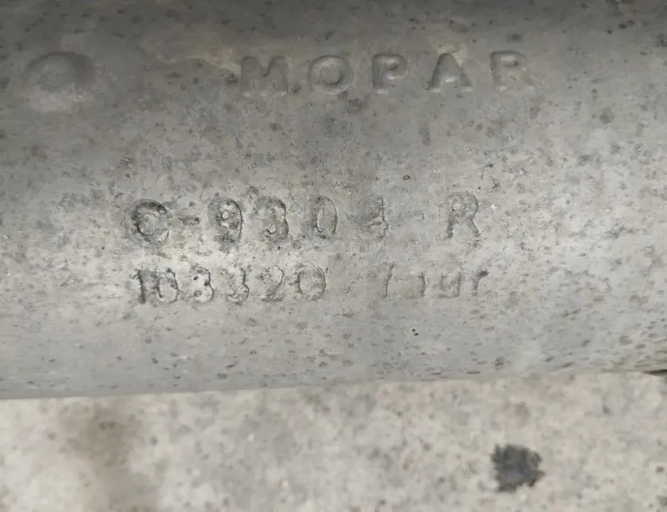 DODGE Ram 4 generation (2008-2023) Izpūtējs C9313M,10832H,C9304L,C9304R 33561281