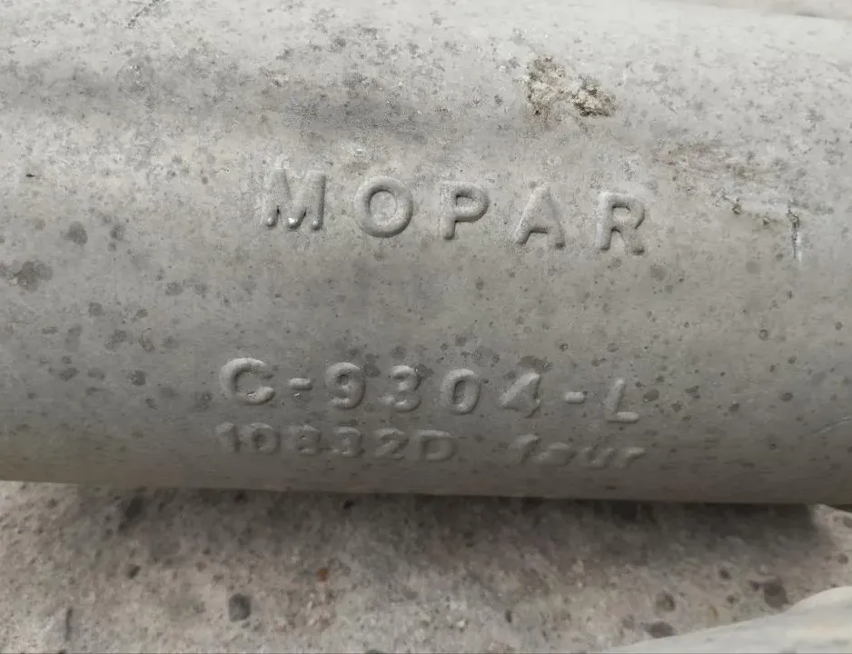 DODGE Ram 4 generation (2008-2023) Izpūtējs C9313M,10832H,C9304L,C9304R 33561281