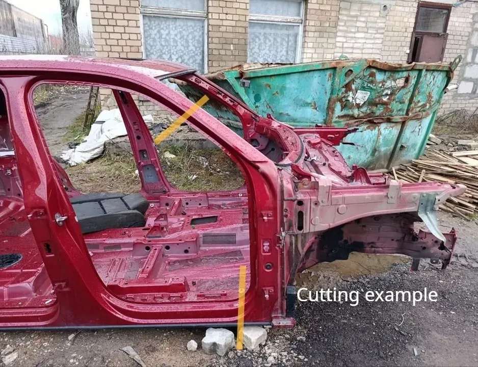 VOLKSWAGEN Atlas 1 generation (2017-2024) Передняя правая четверть 33565133