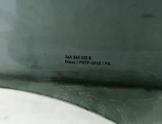 BENTLEY Bentayga 1 generation (2015-2024) Rear Left Door Glass 36A845025B 33566649