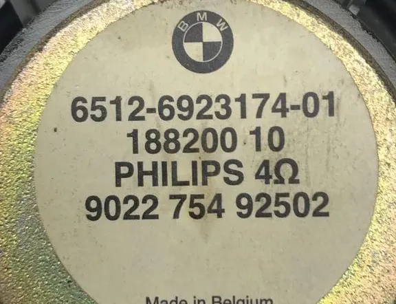 BMW X3 E83 (2003-2010) Priekšējo kreiso durvju skaļrunis 6923174 33821482