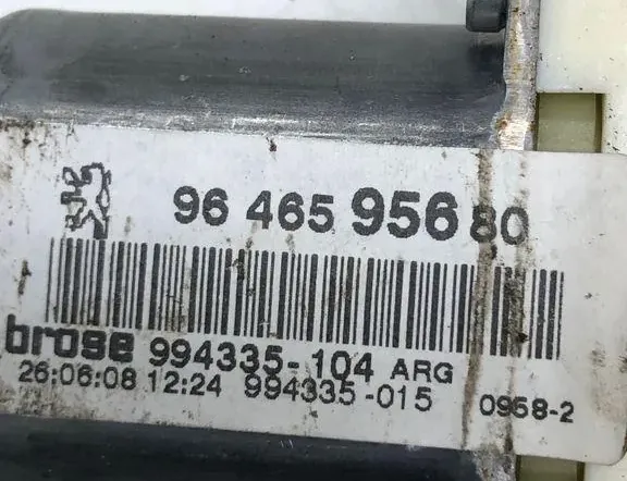 PEUGEOT 307 1 generation (2001-2008) Маторчик стеклоподъемника задней правой двери 999065103 33824934