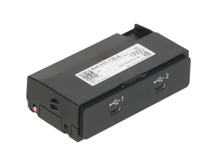 AUDI A3 8Y (2020-2024) Mūzikas atskaņotāja papildu savienotāji (AUX / USB) 82A035736A 34381764