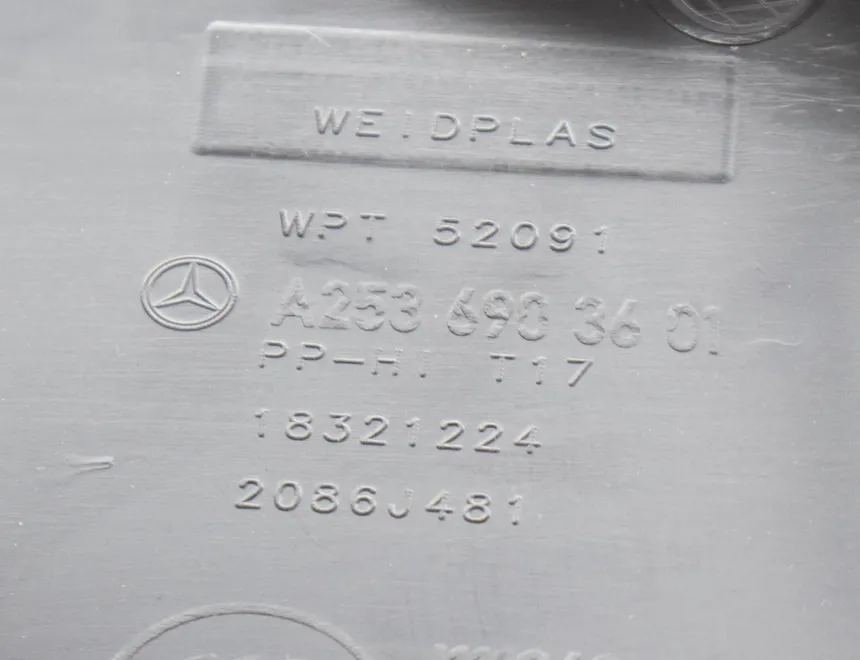 MERCEDES-BENZ GLC 253 (2015-2019) Правая задняя отделка A2536903601 12022852
