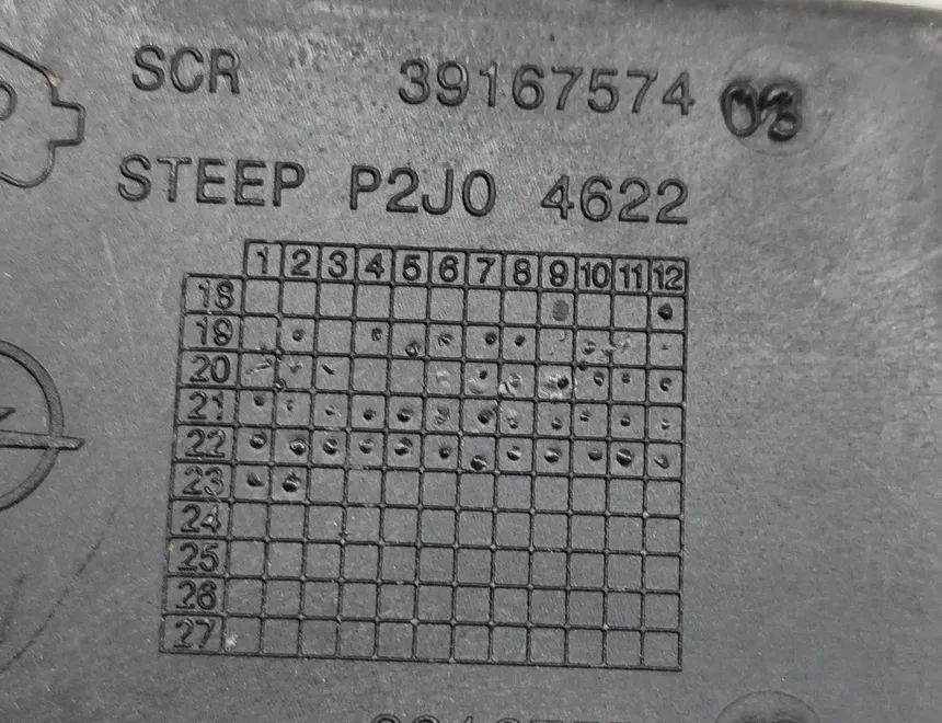 OPEL Corsa F (2019-2023) Degvielas tvertnes vāciņš 39167575,39167574 28596604