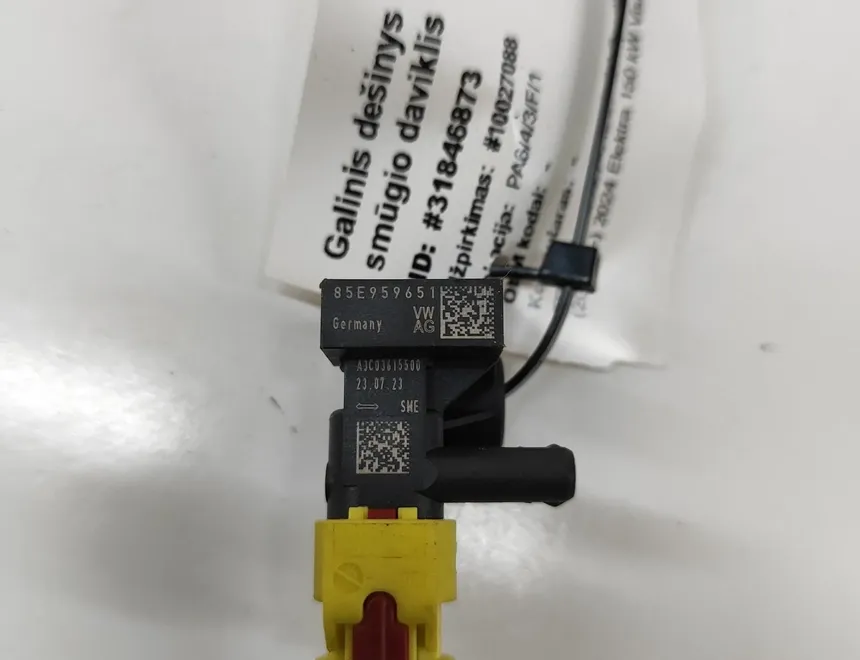 AUDI Q4 Sportback e-tron 1 generation (2021-2024) Задний правый датчик удара A3C03615500,85E959651 31846873