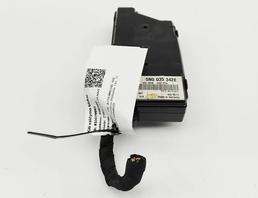 VOLKSWAGEN Jetta 6 generation (2010-2018) Citau veidu vadības bloki 5N0035342E 33079097