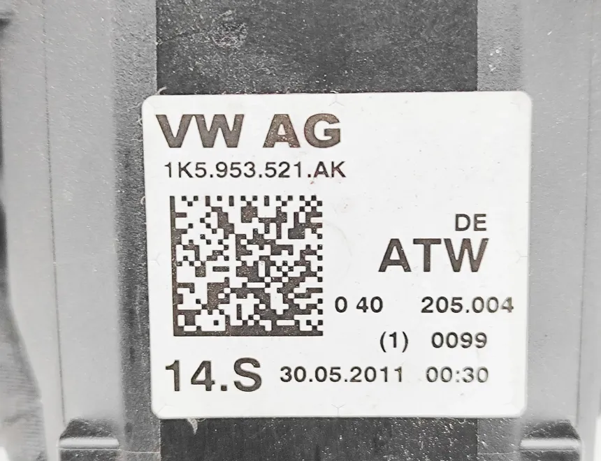 VOLKSWAGEN Jetta 6 generation (2010-2018) Pagrieziena rādītāja mehānisms 5K0953569B,1K5953521AK,1K5953502K 33084593
