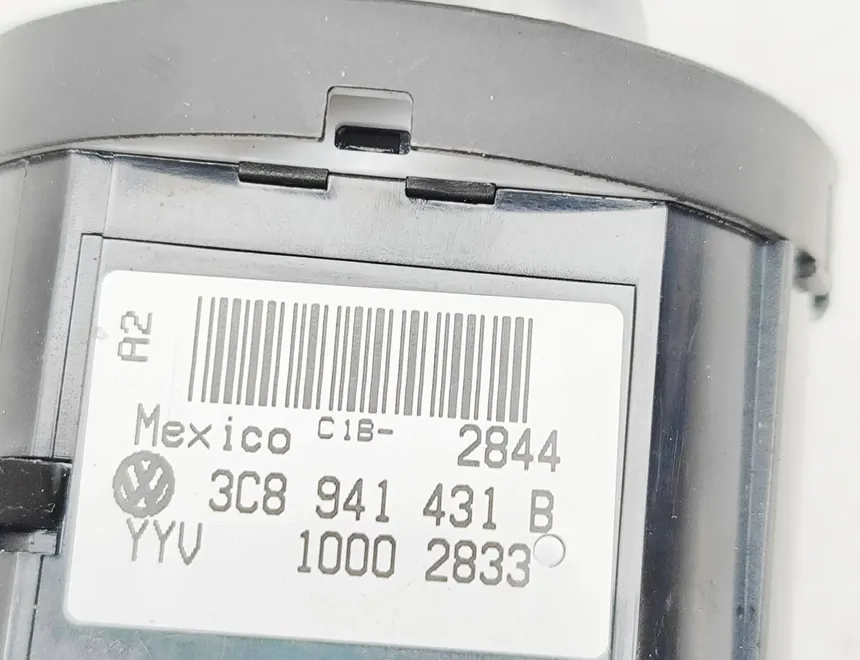 VOLKSWAGEN Jetta 6 generation (2010-2018) Headlight Switch Control Unit 3C8941431B 33353604