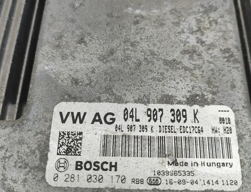 VOLKSWAGEN Caddy 4 generation (2015-2020) Engine Control Unit ECU 04L907309K,0281030170 33367262