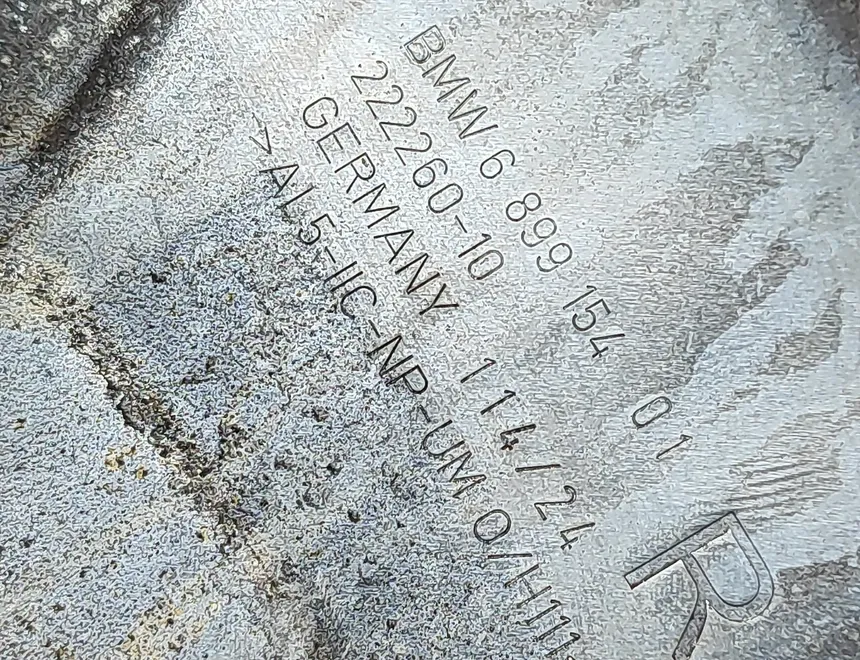 BMW X5 G05/G18 (2018-2024) Aizmugurējā labā riteņa rumba 6876654,6899154 33499038