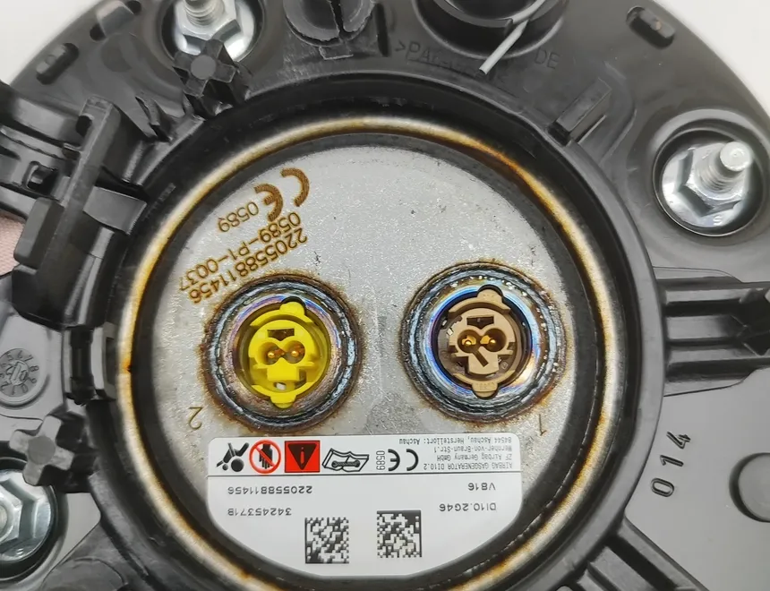 PORSCHE Taycan 1 generation (2019-2023) Подушка безопасности руля 9J1880201G 33596873