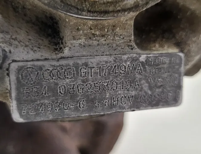 VOLKSWAGEN Touran 1 generation (2003-2015) Turbīna GT1749V 33447631