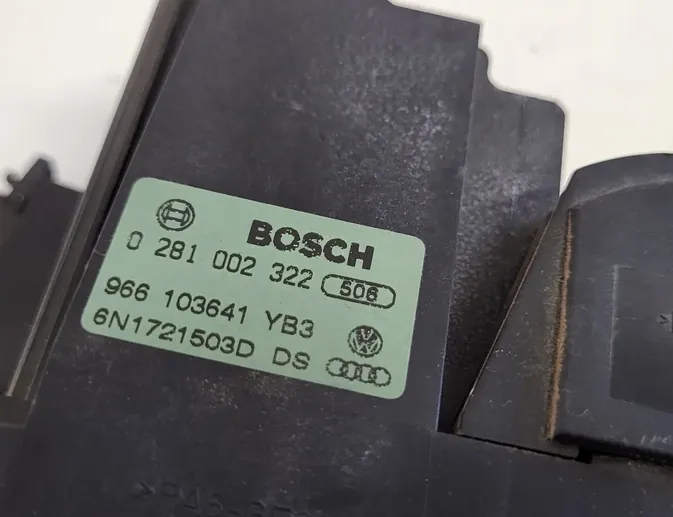 VOLKSWAGEN Lupo 6X (1998-2005) Throttle Pedal 0281002322 33565123