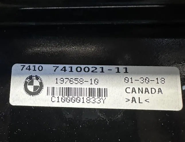 BMW X3 G01 (2017-2024) Front Left Door Window Strip 7410021,74107410021,19765810 33538743