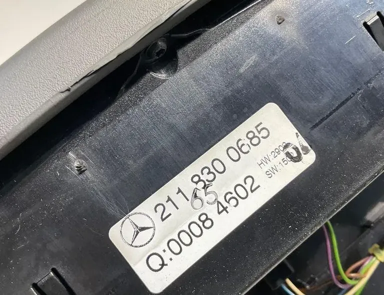 MERCEDES-BENZ E-Class W211/S211 (2002-2009) Other Control Units A2118300685,2118300685 33344163