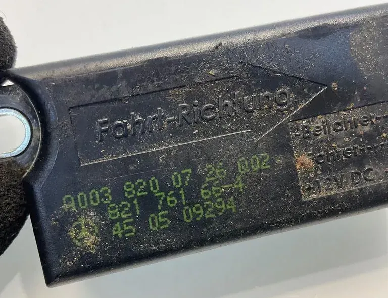 MERCEDES-BENZ E-Class W211/S211 (2002-2009) Aizmugurējais labais trieciena sensors 0038200726,A0038200726 33404961