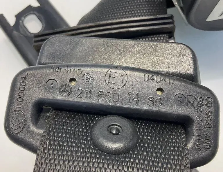 MERCEDES-BENZ E-Class W211/S211 (2002-2009) Aizmugurējā labā drošības josta A2118601486,2118601486 33405483