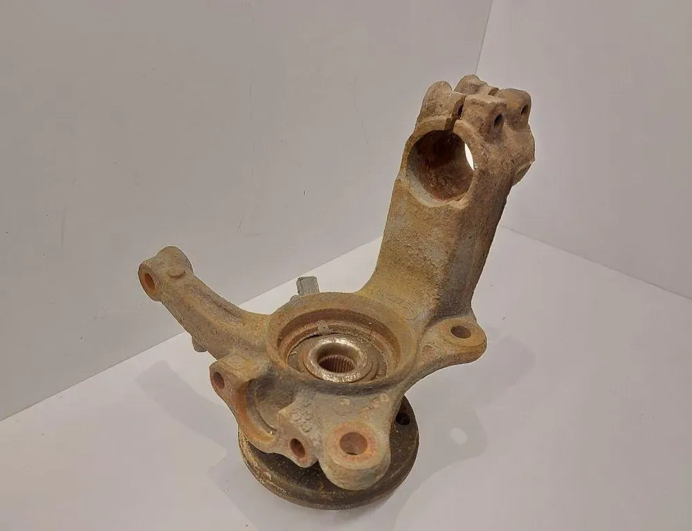 VOLKSWAGEN Transporter T5 (2003-2015) Priekšējā kreisā riteņa rumbas vārpsta/stupica 7H0257D 34445847