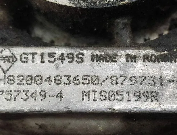 RENAULT Master 3 generation (2010-2023) Tурбина H8200483650 33150893