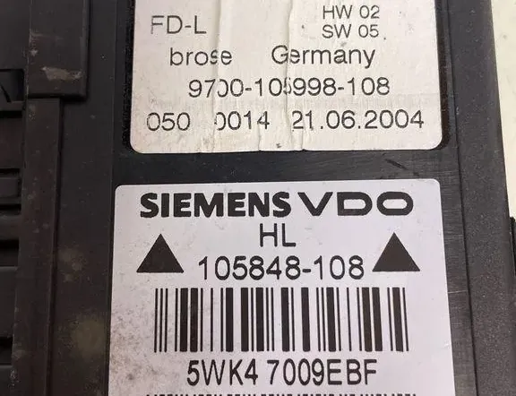 AUDI A4 B7/8E (2004-2008) Rear Left Door Window Control Motor 9700105998108,8E0959801A 33210973