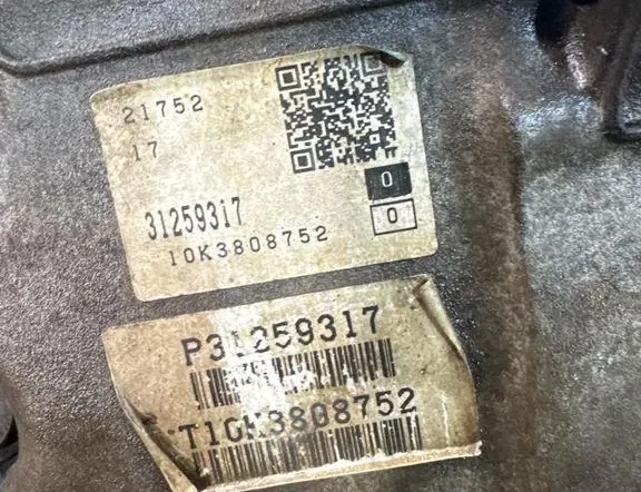 VOLVO XC60 1 generation (2008-2017) Коробка передач 31259317 33363520