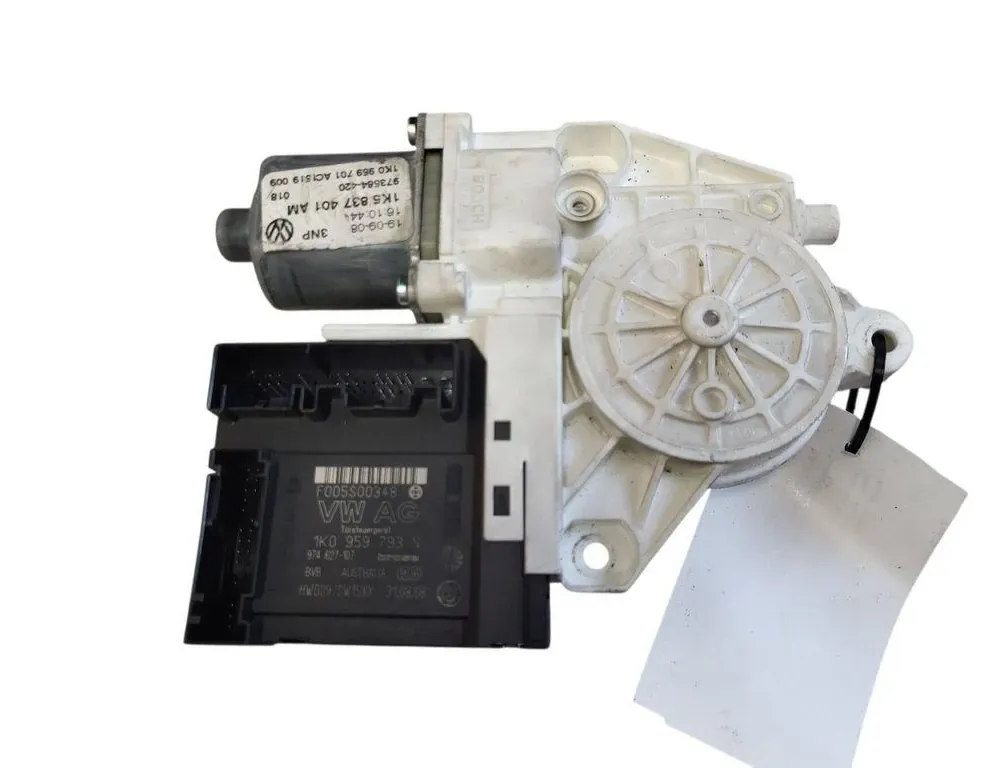 VOLKSWAGEN Golf 5 generation (2003-2009) Priekšējo kreiso durvju logu pacēlāja motorīts 1K0959793N 33355082