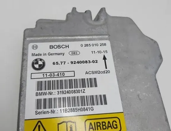 BMW X5 G05/G18 (2018-2024) SRS vadības bloks 31924008301Z,9240083,0285010258 34321445