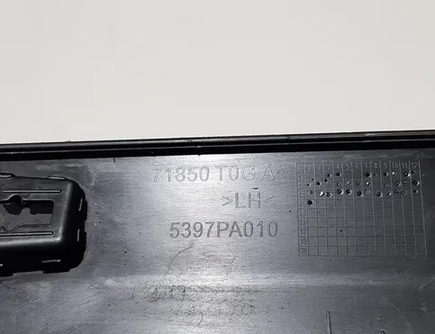 HONDA CR-V 4 generation (2012-2019) Kreisās puses dekoratīvā plastmasas sliekšņu uzlika 5397PA010,71850T0GA 33606330