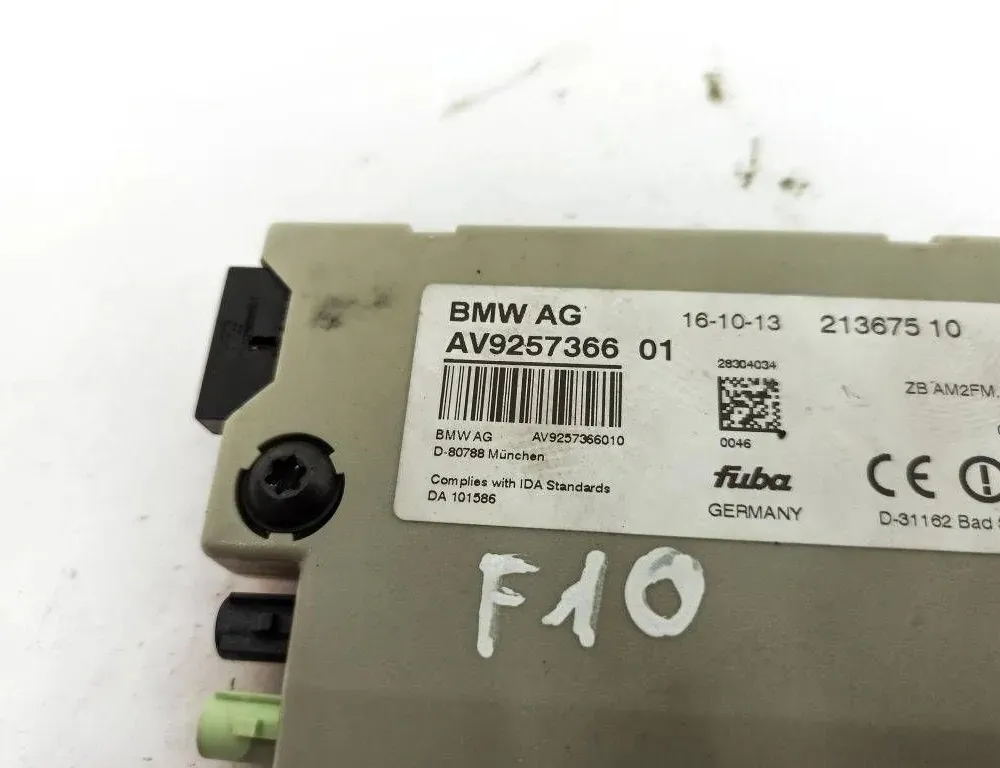 BMW 5 Series F10/F11 (2009-2017) Antenas pastiprinātājs 9257366,AV9257366,925736601 34315197