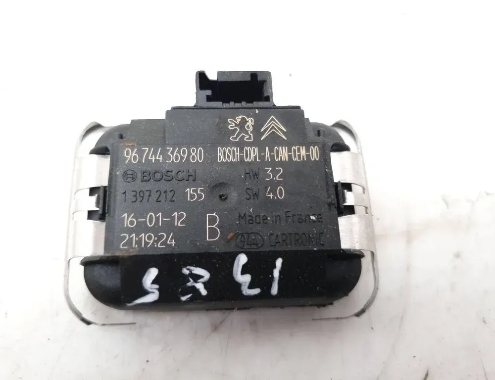 CITROËN C5 2 generation (2008-2017) Rain Sensor 9674436980 33347499