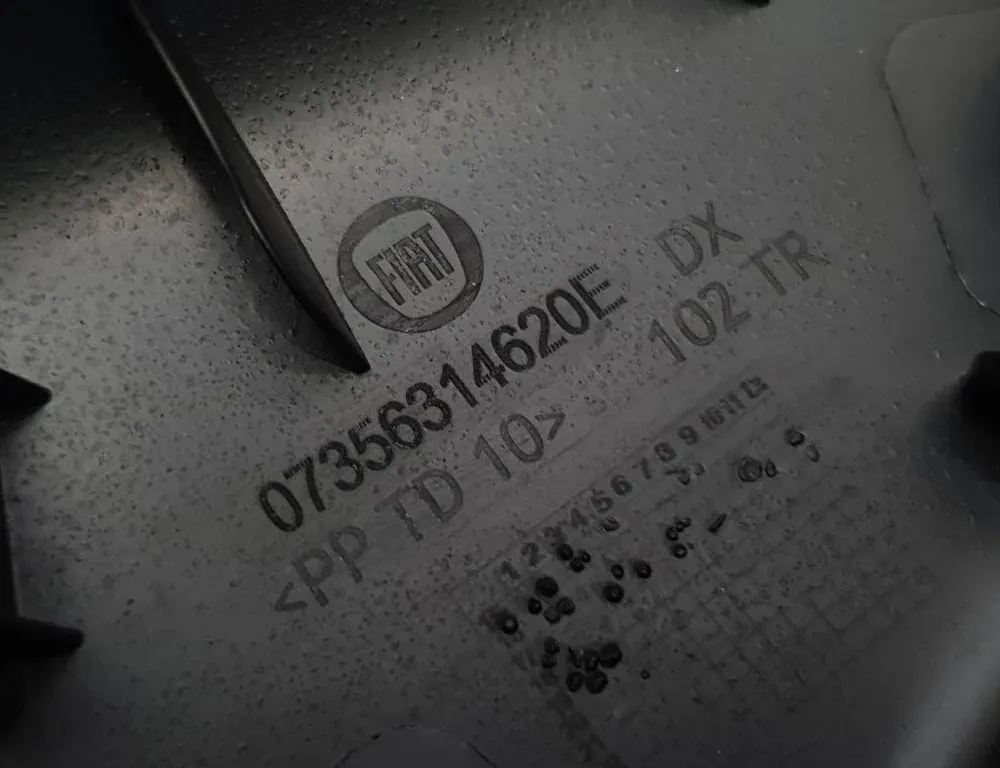 FIAT Tipo 2 generation (2015-2024) Корпус зеркала передней правой двери 07356314620E 33608160