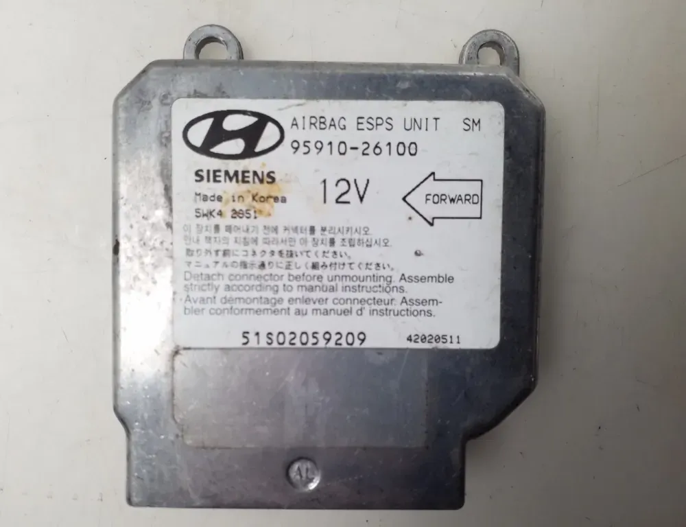 HYUNDAI Santa Fe SM (2000-2013) SRS vadības bloks 9591026100 33695412