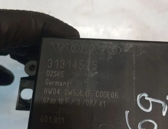 VOLVO S60 2 generation (2010-2020) PDC Parking Distance Control Unit 31314525 33124107