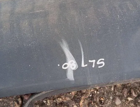 VOLVO XC60 1 generation (2008-2017) Right Side Plastic Sideskirt Cover 31294849 33138230