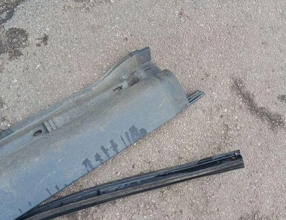 VOLVO XC90 1 generation (2002-2014) Наружний пластиковый порог правый 30653722 33138236